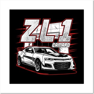 Camaro ZL1 Posters and Art